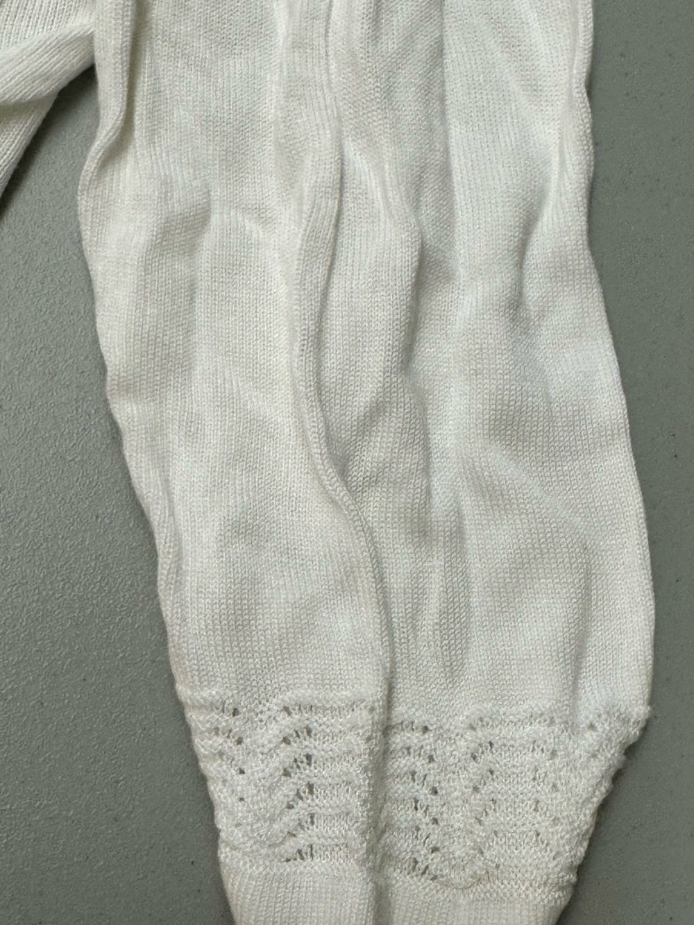 Christopher & Banks Women’s off white Knit Shrug Sweater size X-Large - Picture 4 of 7